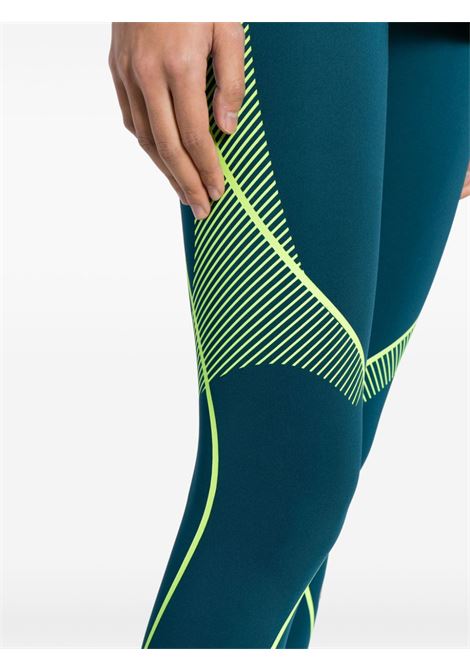 Leggings TruePace Running in blu e verde - donna ADIDAS BY STELLA MC CARTNEY | IT5784BL